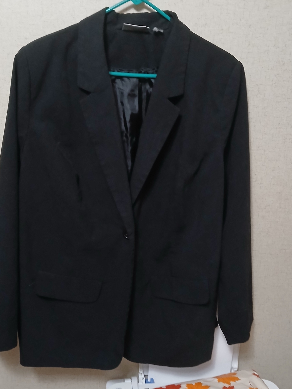 Avenue Black Single-Button Women's Blazer